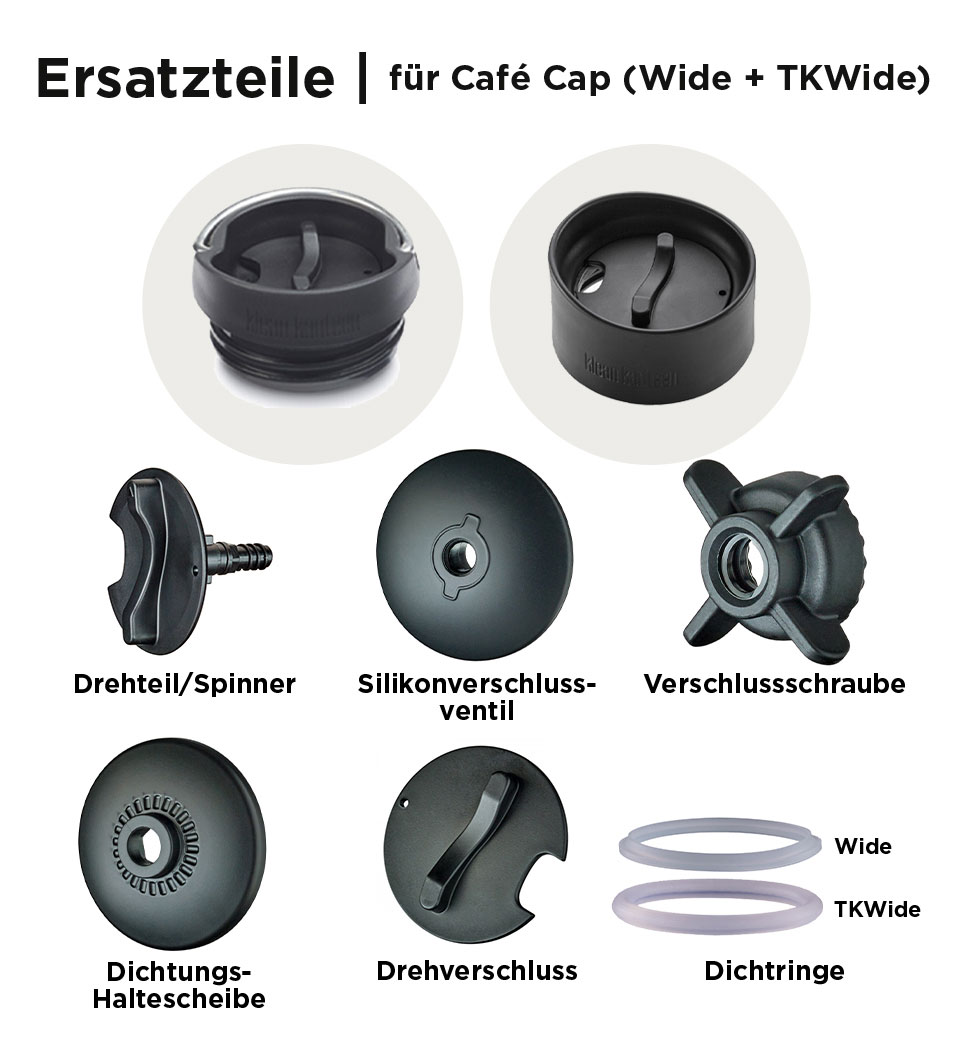 Outlet Edelstahl Isolierflasche TKWide 355ml Caf&#233; Cap (Mod.2019) G&#252;nstigsten Online